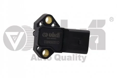 Датчик тиску наддуву Skoda Octavia (04-13)/VW Golf (04-13), Jetta (06-18), Passat (01-15)/Audi A4 (01-08), A6 (05-11) для Bentley, Volkswagen, Audi, Seat, Skoda VIKA 99061796401 фото товару