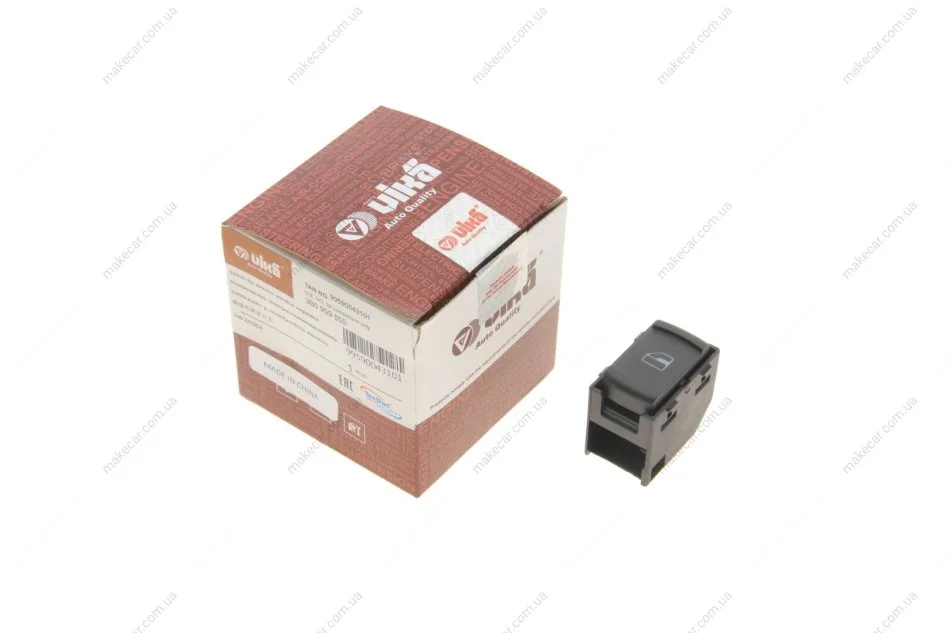 <strong>Кнопка склопідйомника Skoda Octavia/VW Passat (96-10) VIKA 99590043101 (фото 1)</strong>