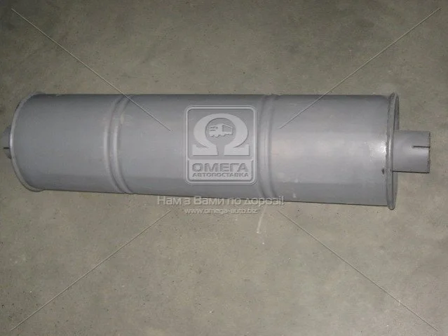 <strong>Глушник ГАЗ 3302 закатний (горловина центр D=63 мм) Вироока г.Львов 33078-1201010 (фото 1)</strong>