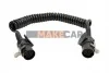 <strong>Кабель спіральний. 15 контактів освітлення Wabco 4460087100 (фото 1)</strong>