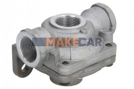 Клапан аварійного гальмування Вхід 1 M22x1.5, Вхід 2 M 22x1.5 (2x), Макс. робочий тиск 12 bar для Wabco 9735000000 фото товару