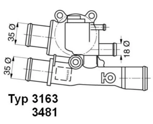 <strong>Термостат WAHLER 3163.88D (фото 1)</strong>
