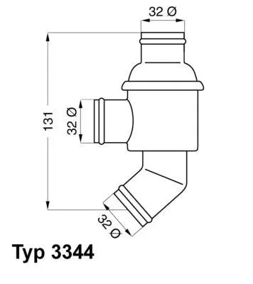 <strong>Термостат BMW 3 5 E30 E12 E28 WAHLER 3344.80 (фото 1)</strong>