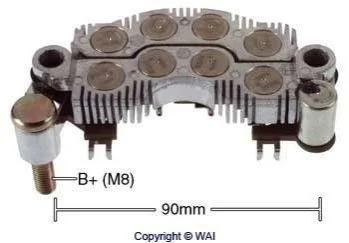 Випрямляч діодний для WAI IYR9003 фото товару
