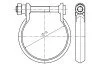 <strong>Хомут випускної системи WALKER 80910 (фото 2)</strong>