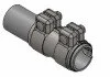 <strong>З\'єднувач труб (60,5x95mm) VOLVO C30, C70 II, S40 II, S60 II, S80 II, V40, V50, V60 I, V70 III, V70 III/KOMBI, XC40, XC60 I, XC70 II, XC90 I, XC90 II AUDI A1, A3, A4 B5, A5 1.2-6.0 05.89- WALKER 82166 (фото 1)</strong>