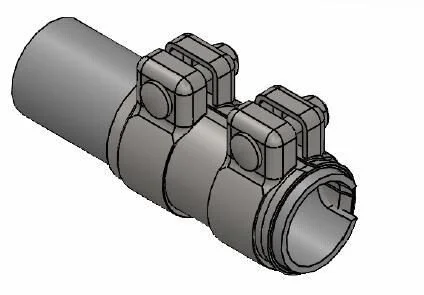 З\'єднувач труб (60,5x95mm) VOLVO C30, C70 II, S40 II, S60 II, S80 II, V40, V50, V60 I, V70 III, V70 III/KOMBI, XC40, XC60 I, XC70 II, XC90 I, XC90 II AUDI A1, A3, A4 B5, A5 1.2-6.0 05.89- для Ford, Renault, Audi, Seat, Mercedes WALKER 82166 фото товару