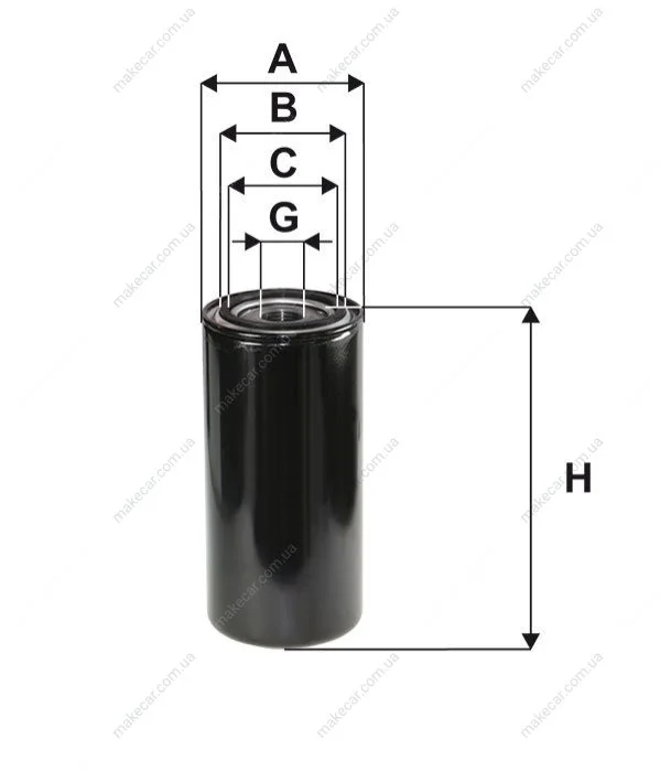 <strong>Фільтр масляний WIX FILTERS 92130E (фото 1)</strong>