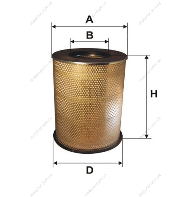<strong>Фильтр воздушный WIX FILTERS 93151E (фото 1)</strong>