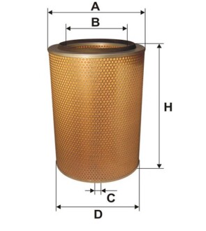 Фільтр повітряний WIX FILTERS 93242E фото товара