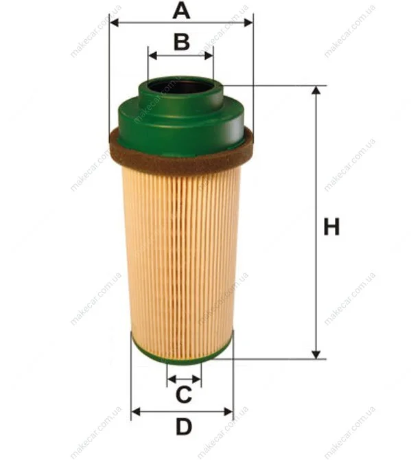 <strong>Фильтр топливный (PE 975/1) WIX FILTERS 95040E (фото 1)</strong>