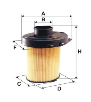 Фільтр повітряний для Peugeot, Acura, Citroen, Honda WIX FILTERS WA6033 фото товару