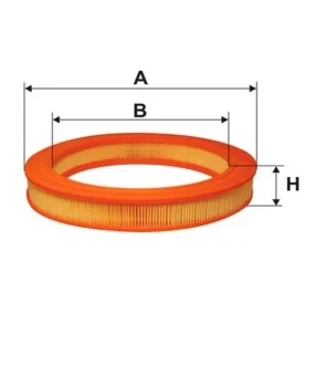 Фільтр повітряний для Volkswagen, Chrysler, Dodge, Audi WIX FILTERS WA6391 фото товару
