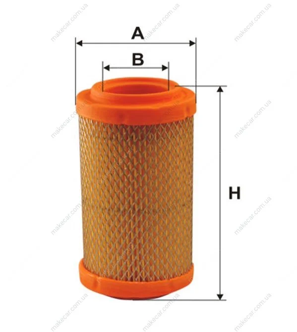 <strong>Фільтр повітряний /215 (вир-во WIX-FILTERS) WIX FILTERS WA6397 (фото 1)</strong>