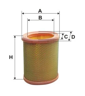 Фільтр повітряний для Citroen, Peugeot WIX FILTERS WA6485 фото товару