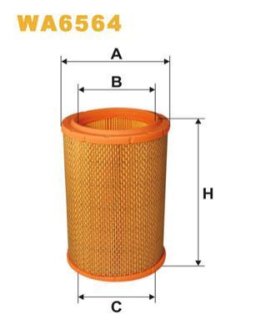 ФІЛЬТР ПОВІТРЯ WIX FILTERS WA6564