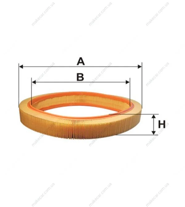 <strong>Воздушный фильтр WIX FILTERS WA6632 (фото 1)</strong>