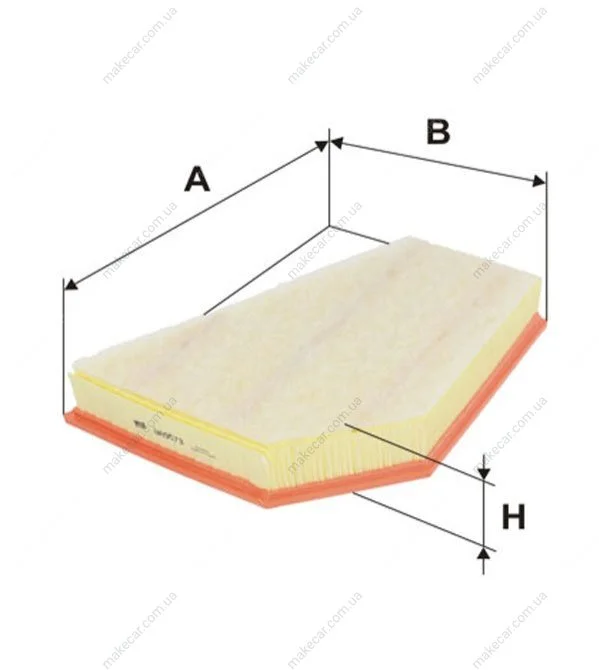 <strong>Фільтр повітряний WIX FILTERS WA9573 (фото 1)</strong>