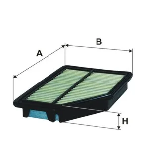 Фільтр повітряний для Honda WIX FILTERS WA9586 фото товару