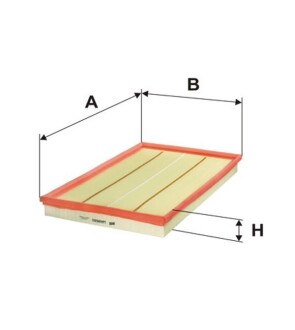 Фільтр повітряний WIX FILTERS WA9660 фото товару