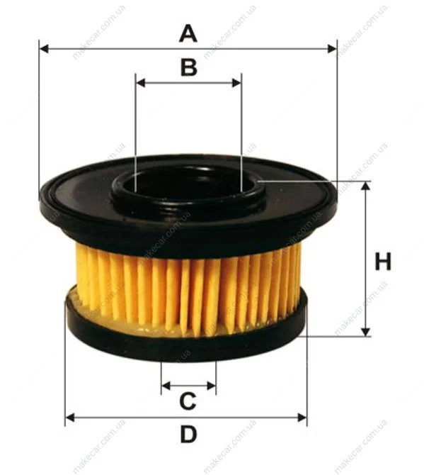 <strong>Фильтр топливный LPG WIX FILTERS WF8024 (фото 1)</strong>