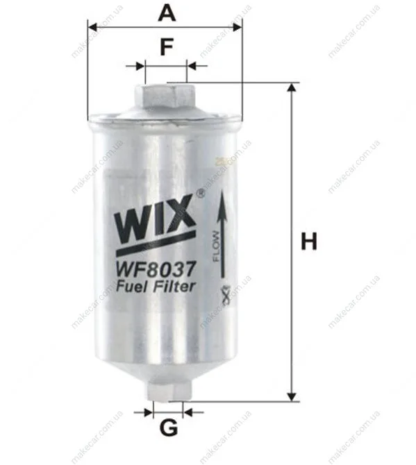 <strong>Фільтр паливний WIX FILTERS WF8037 (фото 1)</strong>