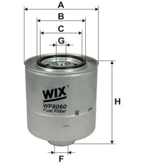 Фільтр паливний для WIX FILTERS WF8060 фото товара
