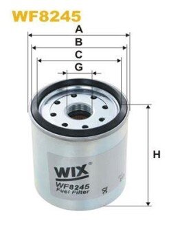 8245 (946/2) WIX FILTERS WF8245 фото товара