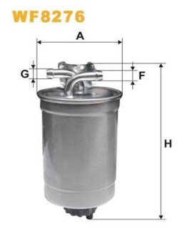 ФІЛЬТР ПАЛИВА WIX FILTERS WF8276 фото товара