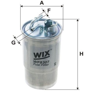 ФІЛЬТР ПАЛИВА WIX FILTERS WF8307 фото товара