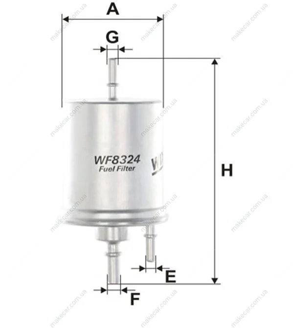 <strong>Фильтр топливный WIX FILTERS WF8324 (фото 1)</strong>