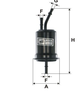 ФІЛЬТР ПАЛИВА WIX FILTERS WF8332 фото товара