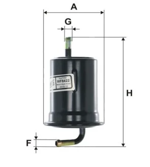 Фільтр палив. /PM912/4 (вир-во WIX-FILTERS) для Suzuki WIX FILTERS WF8422 фото товару