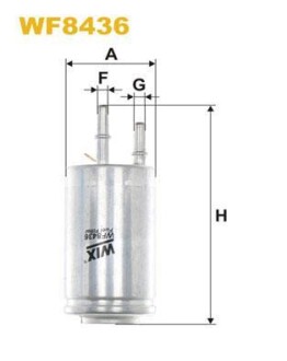 ФІЛЬТР ПАЛИВА WIX FILTERS WF8436 фото товара