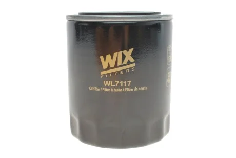 Фільтр оливний для WIX FILTERS WL7117 фото товару