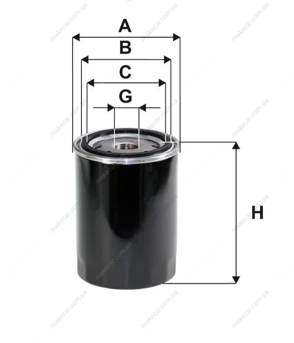 <strong>Фільтр масляний WIX FILTERS WL7176 (фото 1)</strong>