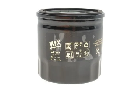 Фільтр масляний для Opel, Vauxhall WIX FILTERS WL7190 фото товару