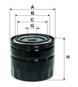 Фільтр масляний для Renault WIX FILTERS WL7237 фото товару