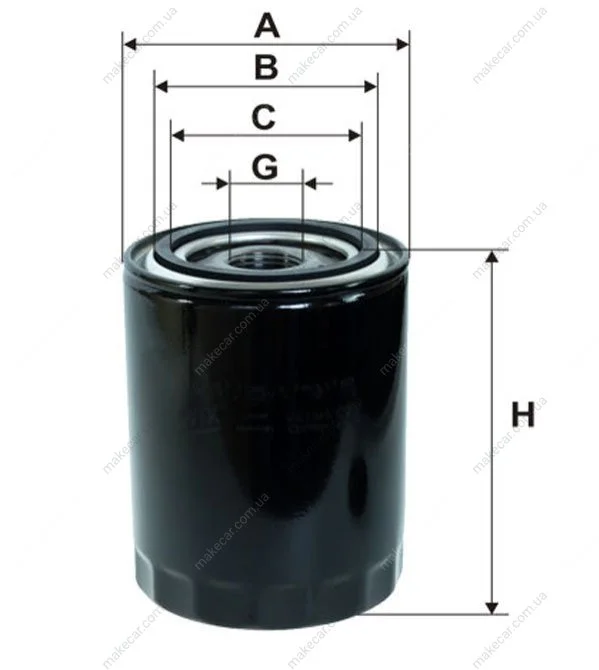 <strong>Фільтр масляний двигуна /OP657 (вир-во WIX-FILTERS) WIX FILTERS WL7245 (фото 1)</strong>