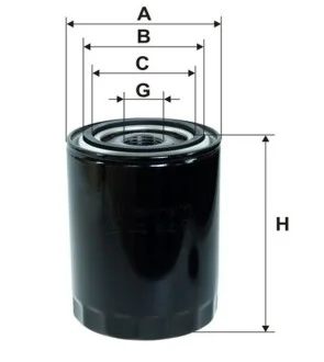 Фільтр масляний двигуна /OP657 (вир-во WIX-FILTERS) для Porsche, Lancia WIX FILTERS WL7245 фото товару