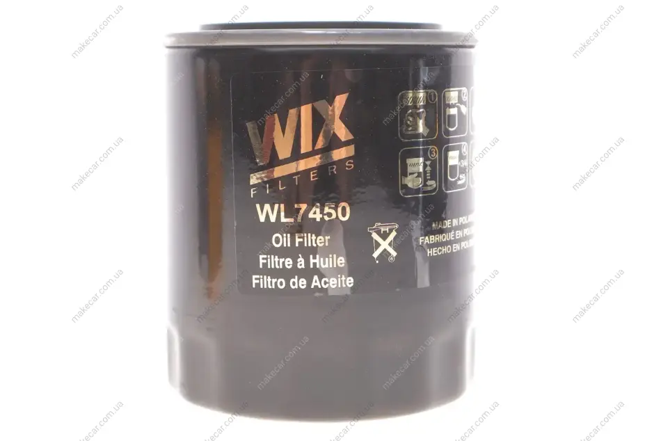 <strong>Фільтр масляний WIX FILTERS WL7450 (фото 1)</strong>