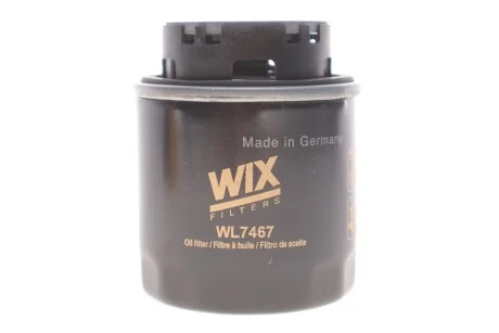 Фільтр масляний для Audi, Volkswagen, Seat, Skoda WIX FILTERS WL7467 фото товару