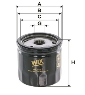Фільтр масляний для Renault, Dacia, Mercedes, Infiniti WIX FILTERS WL7513 фото товару