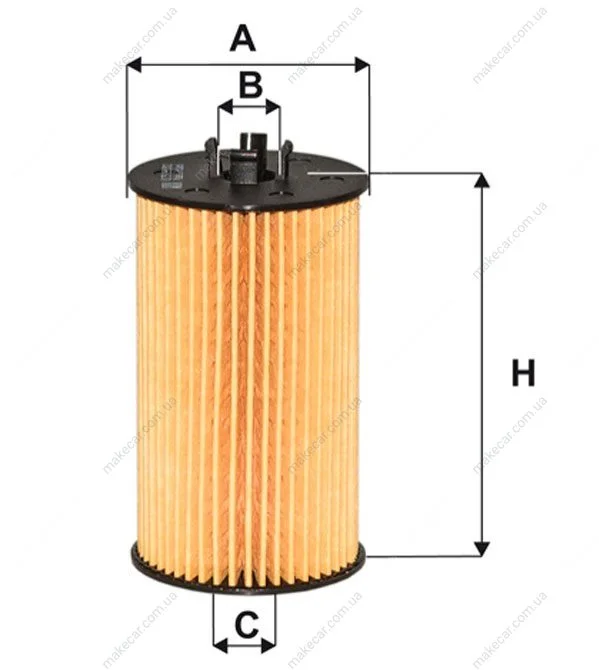<strong>Фільтр масляний WIX FILTERS WL7519 (фото 1)</strong>