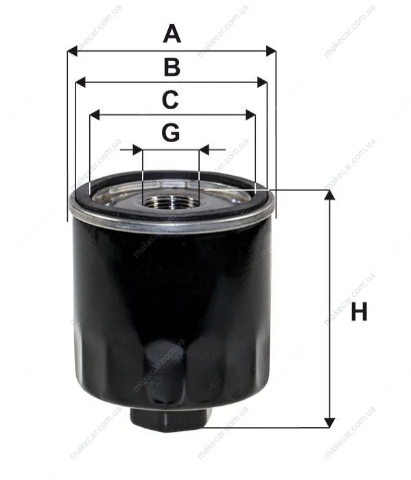 <strong>Фільтр масляний WIX FILTERS WL7547 (фото 1)</strong>