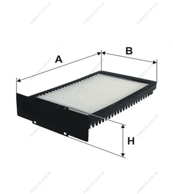 <strong>Фільтр салону LR FREELANDER 98-06 (вир-во WIX-FILTERS) WIX FILTERS WP9190 (фото 1)</strong>