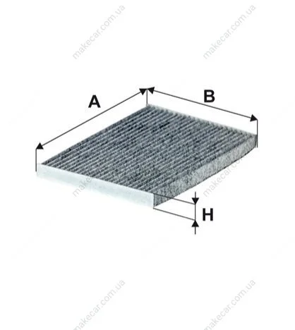 <strong>Фільтр салону вугільний WIX FILTERS WP9351 (фото 1)</strong>