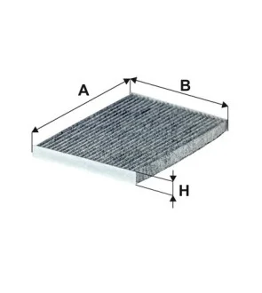 Фільтр салону вугільний для Nissan WIX FILTERS WP9351 фото товару