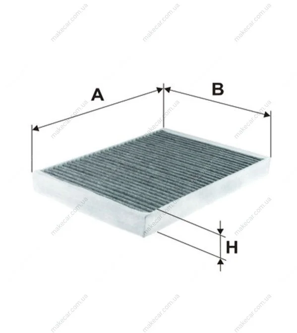 <strong>Фільтр салону вугільний WIX FILTERS WP9365 (фото 1)</strong>