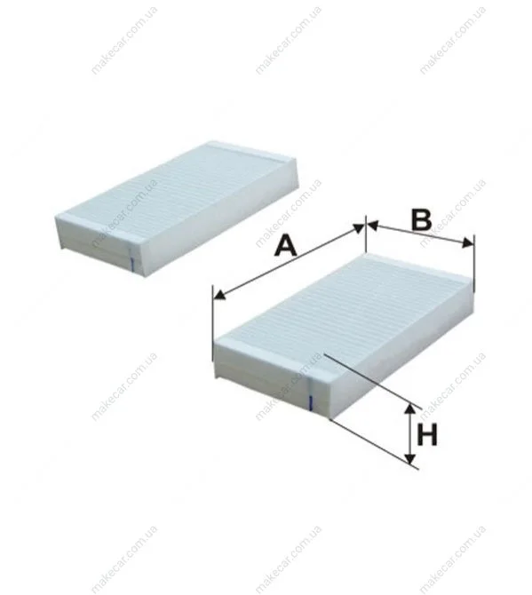 <strong>Фільтр салону Honda HR-V (вир-во WIX-FILTERS) WIX FILTERS WP9390 (фото 1)</strong>